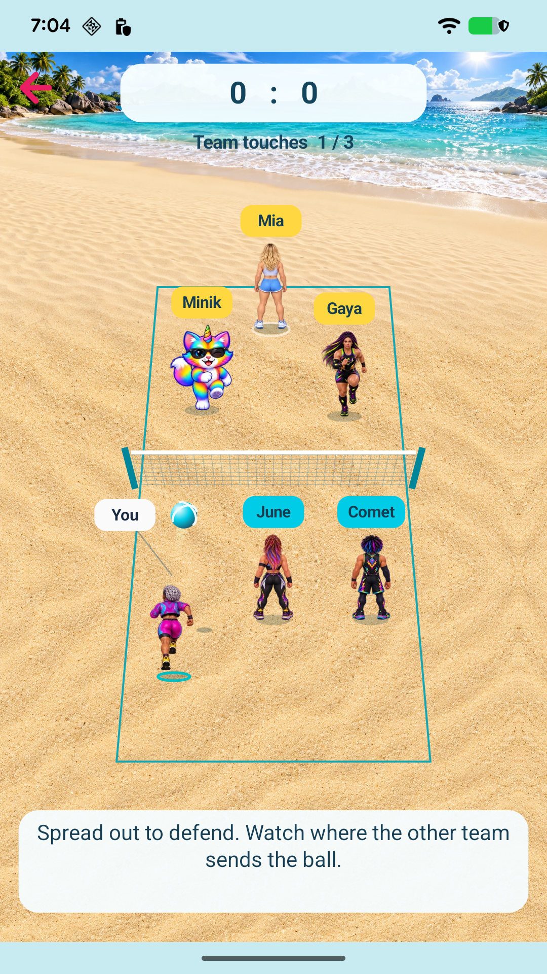 Minik Beach Volley — Your next beach rally
