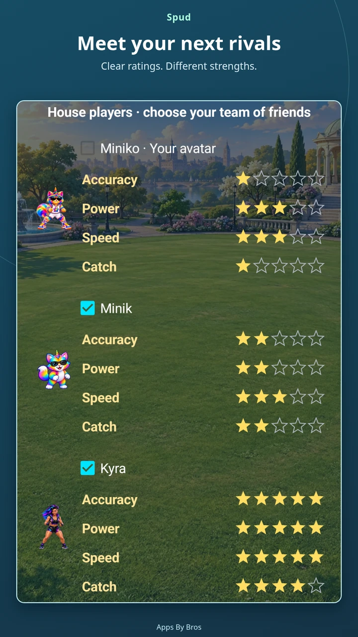 Spud — Who’s on your team?